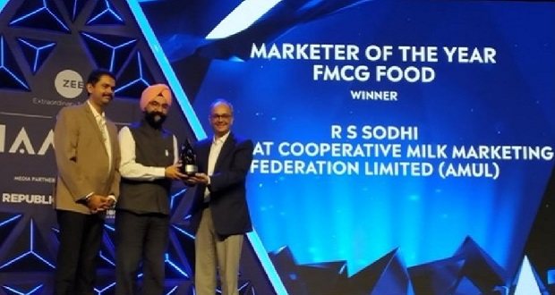 Amul - Marketer of the year FMCG Food - IAA Leadership Award 2019